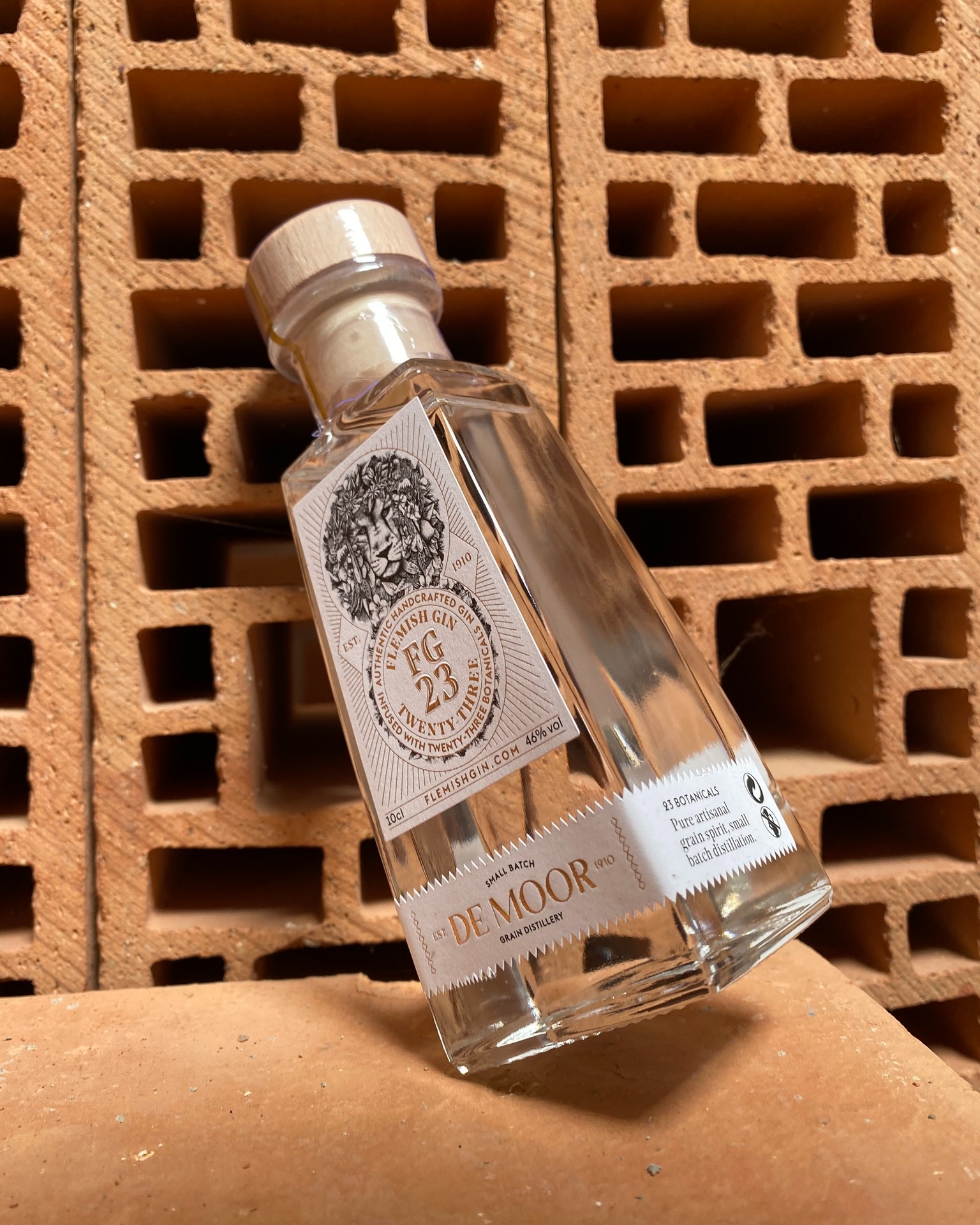 Baby bottle of Flemish Gin 23. 🥺✨ Small in size, b…
