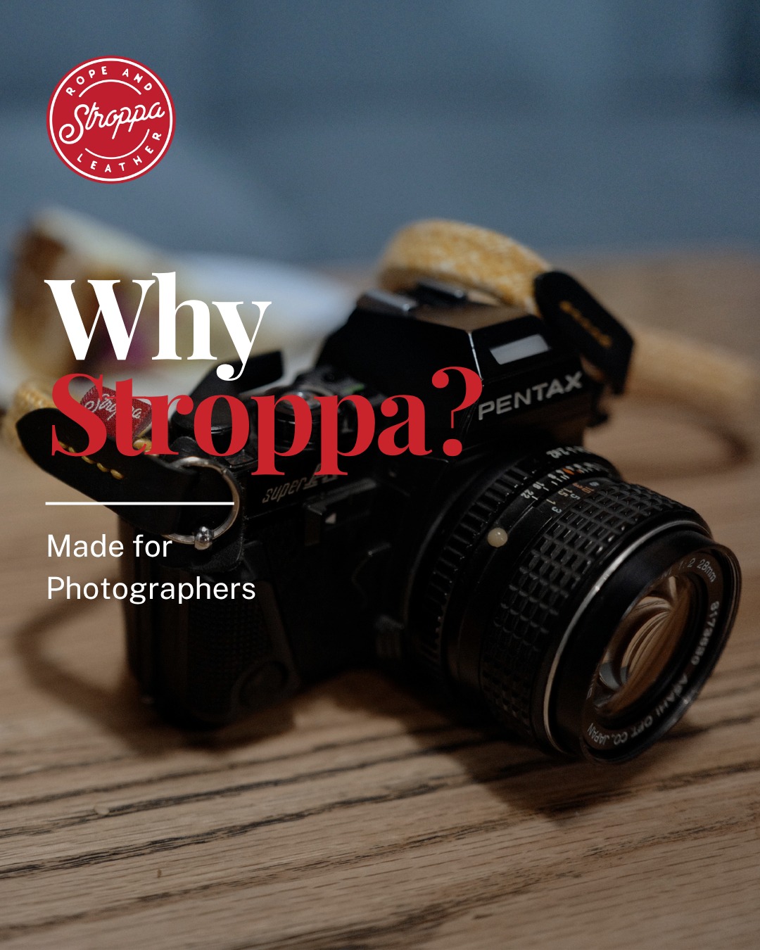 Designed around the way photographers actually work.
Comfort, reliability and freedom of movement from everyday shooting to long photo sessions.
Stroppa.pl
Hand made camera accessories
#stroppa_straps #craftedforphotographers #handmade