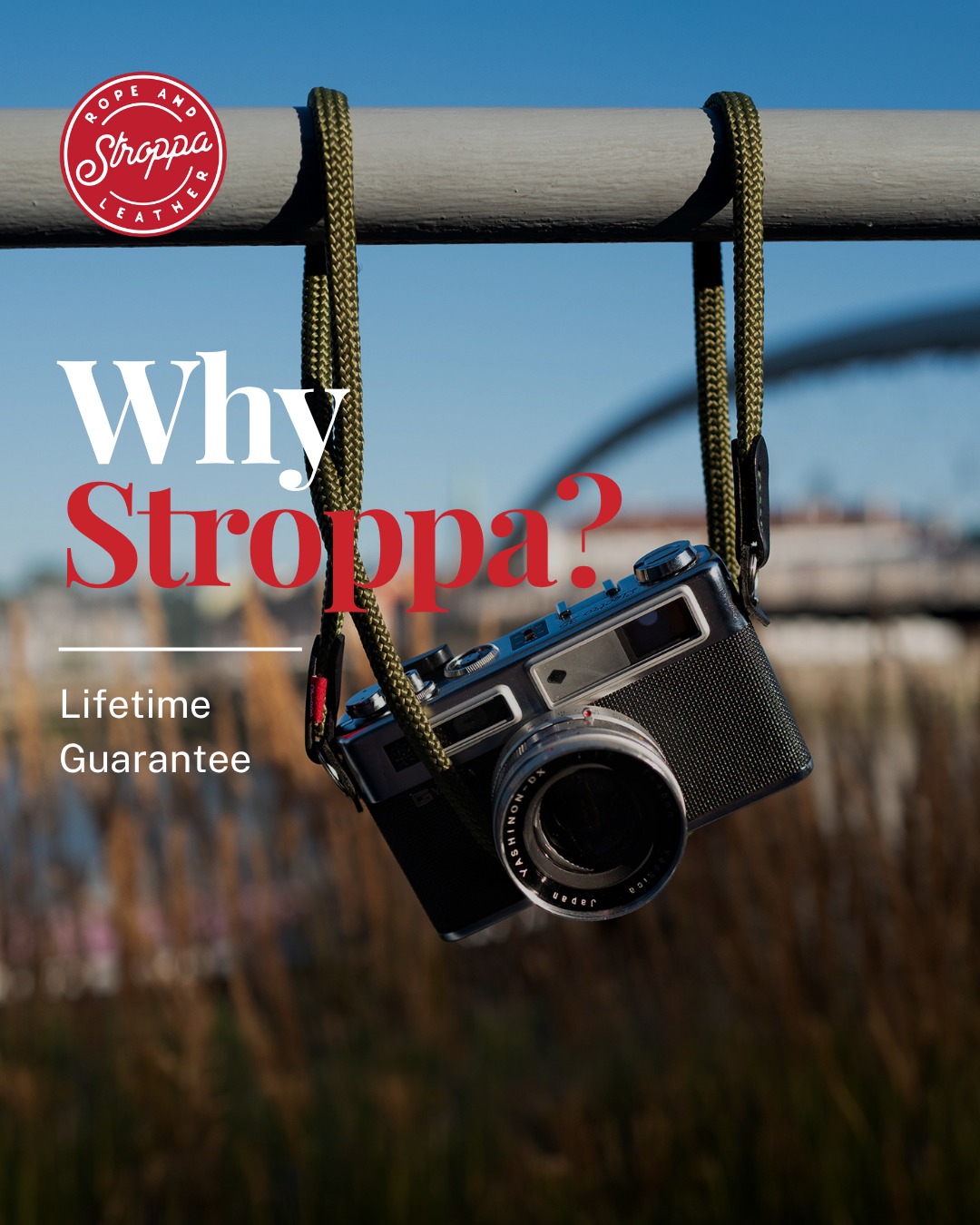 Quality should stay with you.
That’s why Stroppa camera straps are made to last and backed by a lifetime guarantee.
Stroppa.pl
Hand made camera accessories
#stroppa_straps #craftedforphotographers #handmade