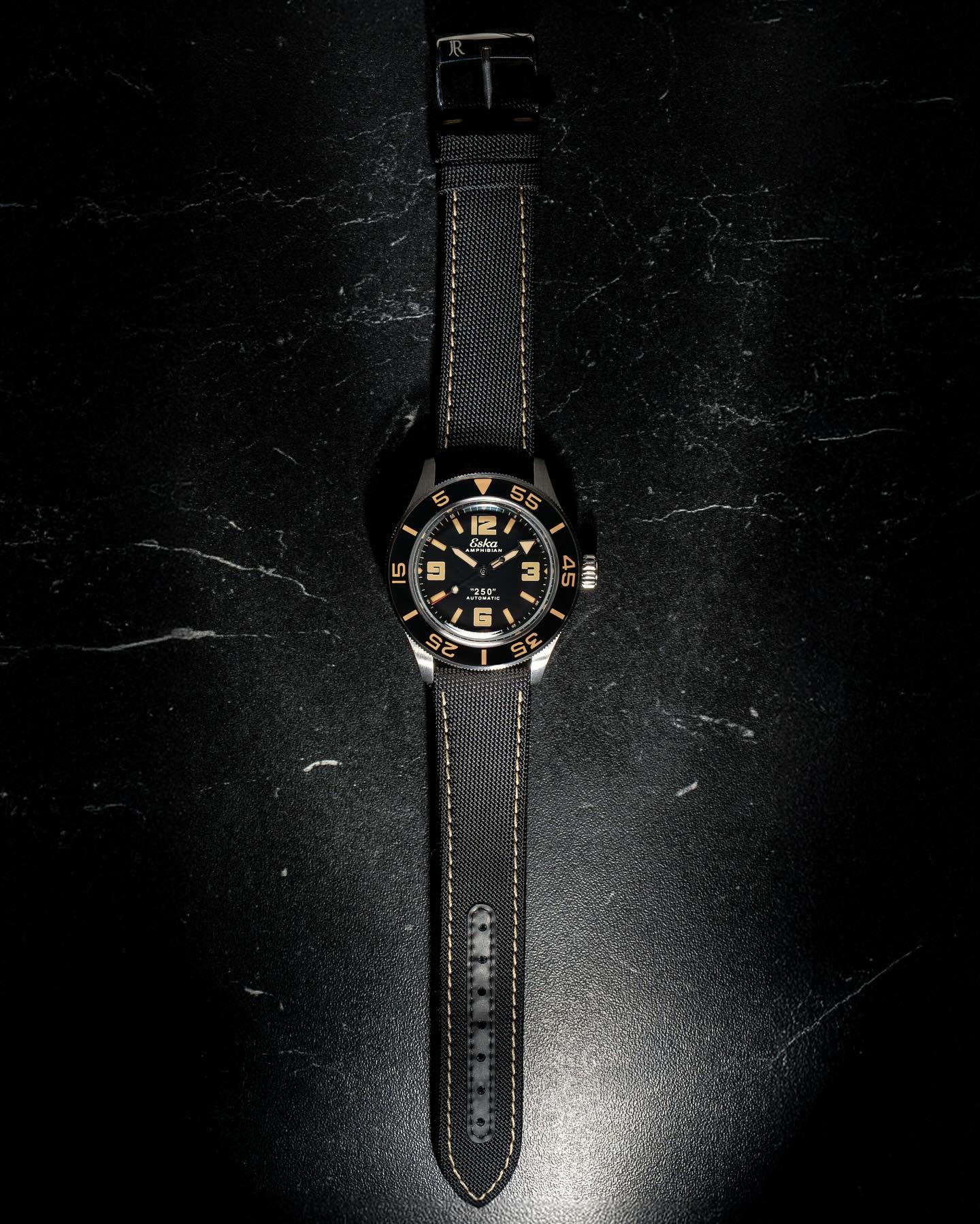 Not merely a strap, but an extension of the case, sharing its strength, spirit, and silent power....