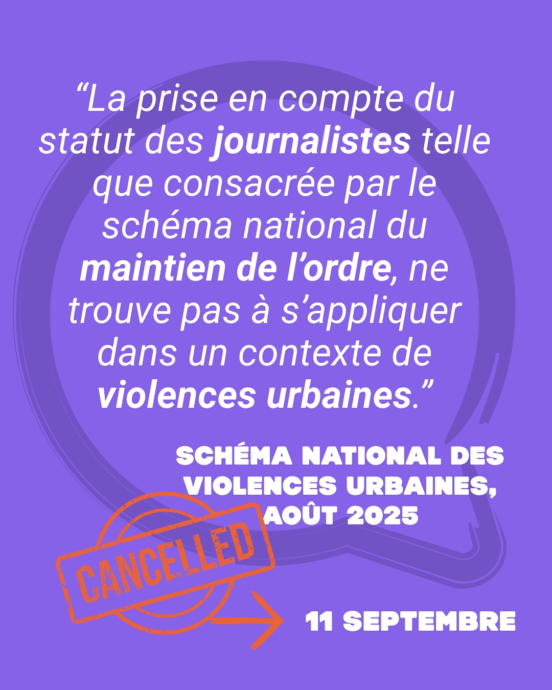1- #Bloquons(Pas)Tout ? On a suivi les révoltes du 10 septembre, caméra au poing, et on vous en parle bientôt. Un premier constat chiffré montre déjà que la machine est lancée, malgré les tentatives de muselage politico-médiatique. Affaire à suivre le 18 septembre avec les syndicats mobilisés. Et Lecornu 1er (ministre).
2. Journalistes empêchés, info en danger - Le 10 septembre, 7 journalistes ont été blessés par les forces de l’ordre rapporte @rsfinternational . Un chiffre inquiétant qui fait suite à la fragilisation du statut des journalistes dans un guide opérationnel des forces de l’ordre. Si la recommandation a “disparu” ce 11 septembre, après sa mise en lumière médiatique et une audience au Conseil d’Etat, la suggestion en dit long sur la vision de l’information.
3. BolsoCIAO ! - On ne se réjouit que rarement de condamnations mais quand l’extrême droite brésilienne, Jaïr Bolsonaro, se retrouve avec une peine de 27 ans de prison pour tentative de coup d’Etat, on se dit que la Justice fait quand même bien son travail.
4. Les recos de la rédac - Militants associatifs, révoltés du 10 septembre, journalistes engagés et autres défenseurs de la démocratie, quelles que soient vos motivations, vous avez besoin de vous préserver. C’est le sujet du livre d’Hélène Balazard et @simoncottinmarx , une inspiration pour une prochaine vidéo ! Et pour penser l’après Macron, pourquoi pas des Etats généraux de la démocratie ? Rdv au @theatreconcorde samedi prochain ! On y passera d’ailleurs des reportages “made in MOB”.
En attendant, prenez soin de vous,
-
Infographie : @elliot_clarke_01