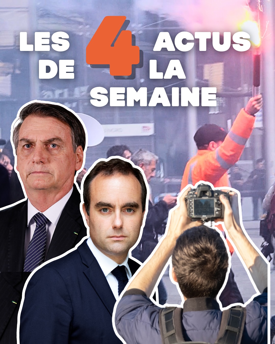 1- #Bloquons(Pas)Tout ? On a suivi les révoltes du 10 septembre, caméra au poing, et on vous en parle bientôt. Un premier constat chiffré montre déjà que la machine est lancée, malgré les tentatives de muselage politico-médiatique. Affaire à suivre le 18 septembre avec les syndicats mobilisés. Et Lecornu 1er (ministre).
2. Journalistes empêchés, info en danger - Le 10 septembre, 7 journalistes ont été blessés par les forces de l’ordre rapporte @rsfinternational . Un chiffre inquiétant qui fait suite à la fragilisation du statut des journalistes dans un guide opérationnel des forces de l’ordre. Si la recommandation a “disparu” ce 11 septembre, après sa mise en lumière médiatique et une audience au Conseil d’Etat, la suggestion en dit long sur la vision de l’information.
3. BolsoCIAO ! - On ne se réjouit que rarement de condamnations mais quand l’extrême droite brésilienne, Jaïr Bolsonaro, se retrouve avec une peine de 27 ans de prison pour tentative de coup d’Etat, on se dit que la Justice fait quand même bien son travail.
4. Les recos de la rédac - Militants associatifs, révoltés du 10 septembre, journalistes engagés et autres défenseurs de la démocratie, quelles que soient vos motivations, vous avez besoin de vous préserver. C’est le sujet du livre d’Hélène Balazard et @simoncottinmarx , une inspiration pour une prochaine vidéo ! Et pour penser l’après Macron, pourquoi pas des Etats généraux de la démocratie ? Rdv au @theatreconcorde samedi prochain ! On y passera d’ailleurs des reportages “made in MOB”.
En attendant, prenez soin de vous,
-
Infographie : @elliot_clarke_01