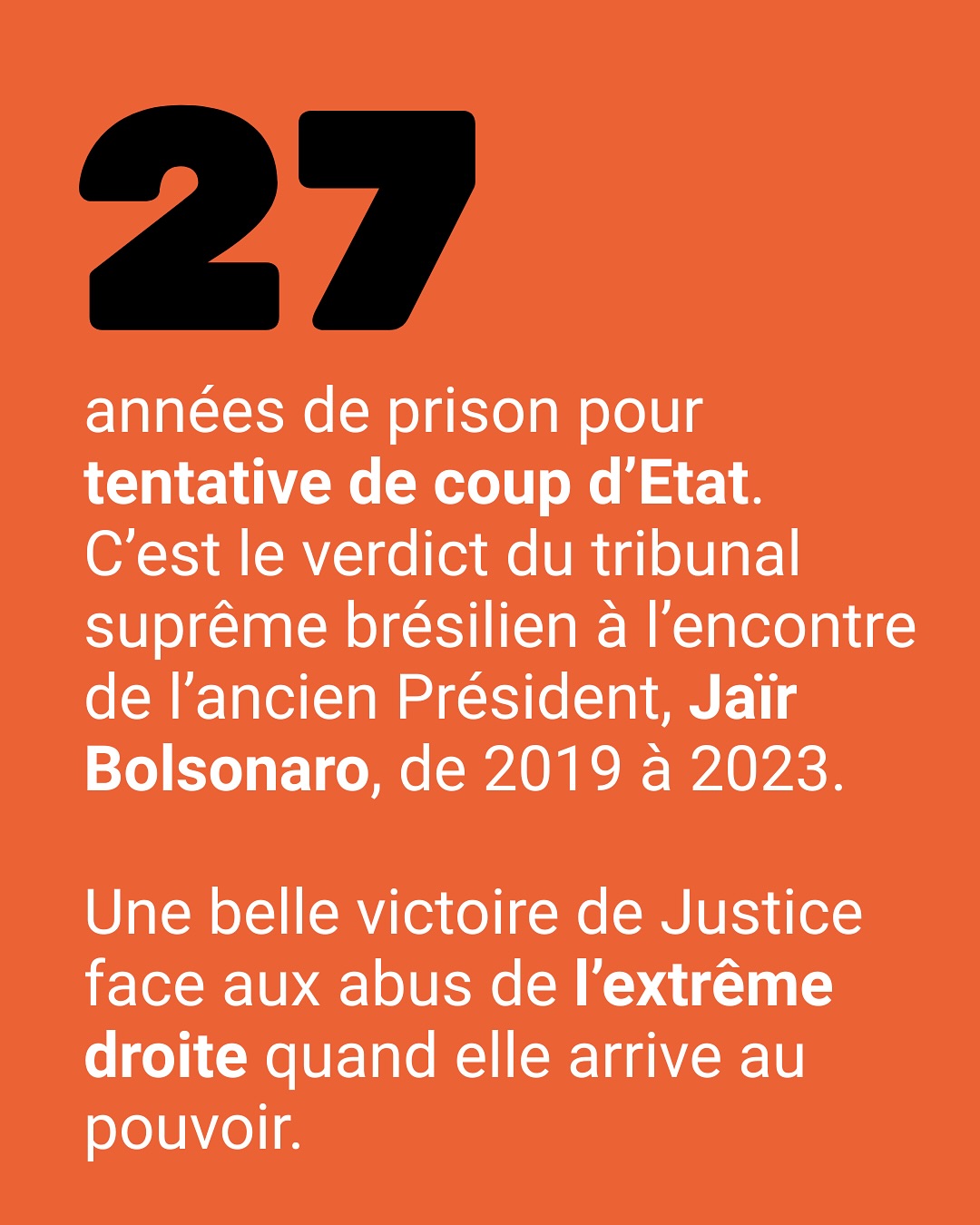 1- #Bloquons(Pas)Tout ? On a suivi les révoltes du 10 septembre, caméra au poing, et on vous en parle bientôt. Un premier constat chiffré montre déjà que la machine est lancée, malgré les tentatives de muselage politico-médiatique. Affaire à suivre le 18 septembre avec les syndicats mobilisés. Et Lecornu 1er (ministre).
2. Journalistes empêchés, info en danger - Le 10 septembre, 7 journalistes ont été blessés par les forces de l’ordre rapporte @rsfinternational . Un chiffre inquiétant qui fait suite à la fragilisation du statut des journalistes dans un guide opérationnel des forces de l’ordre. Si la recommandation a “disparu” ce 11 septembre, après sa mise en lumière médiatique et une audience au Conseil d’Etat, la suggestion en dit long sur la vision de l’information.
3. BolsoCIAO ! - On ne se réjouit que rarement de condamnations mais quand l’extrême droite brésilienne, Jaïr Bolsonaro, se retrouve avec une peine de 27 ans de prison pour tentative de coup d’Etat, on se dit que la Justice fait quand même bien son travail.
4. Les recos de la rédac - Militants associatifs, révoltés du 10 septembre, journalistes engagés et autres défenseurs de la démocratie, quelles que soient vos motivations, vous avez besoin de vous préserver. C’est le sujet du livre d’Hélène Balazard et @simoncottinmarx , une inspiration pour une prochaine vidéo ! Et pour penser l’après Macron, pourquoi pas des Etats généraux de la démocratie ? Rdv au @theatreconcorde samedi prochain ! On y passera d’ailleurs des reportages “made in MOB”.
En attendant, prenez soin de vous,
-
Infographie : @elliot_clarke_01