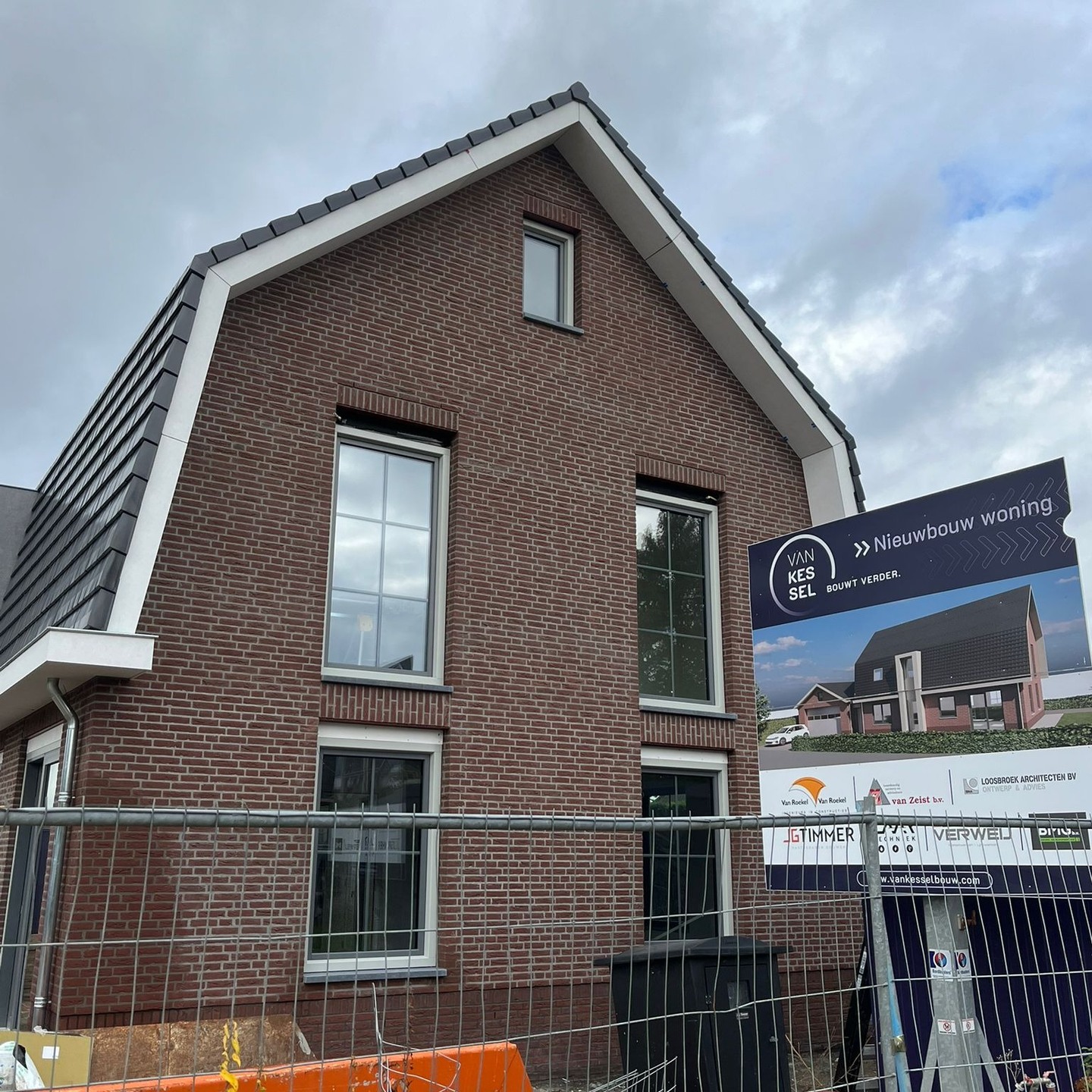 De nieuwbouw woning in Kesteren is bijna klaar. Laatste afrondingen voor het nieuwe jaar.