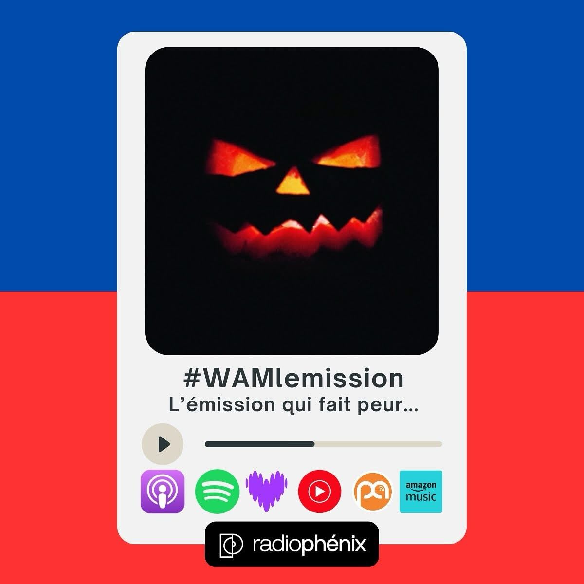 🎧 #WAMlemission spéciale Halloween !
👉 liens en bio
🎃 Au programme : des débats qui font frissonner, le 11 fantôme du SMC | Stade Malherbe Caen, le kikatwitté, une chanson WTF, le jeu 666, les déguisements des joueurs, une chronique sous alcool et des brèves effrayantes !
👻 La compo : @lacaencaneuse, @sebwam, @stevesavidange, @_grhu_, @aureliendewam, @sylviodelavega
📻 @radiophenix 🎧 #WAMlemission spéciale Halloween !
👉 liens en bio
🎃 Au programme : des débats qui font frissonner, le 11 fantôme du SMC | Stade Malherbe Caen, le kikatwitté, une chanson WTF, le jeu 666, les déguisements des joueurs, une chronique sous alcool et des brèves effrayantes !
👻 La compo : @lacaencaneuse, @sebwam, @stevesavidange, @_grhu_, @aureliendewam, @sylviodelavega
📻 @radiophenix