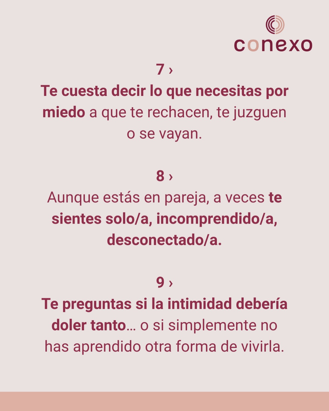¿Tienes dudas sobre cómo podemos ayudarte?Escríbenos por WhatsApp, a través del link en la bio, y empezaremos con el proceso terapéutico.#ConexoSexualidadyPareja #TerapiaDePareja #RelacionesSanas