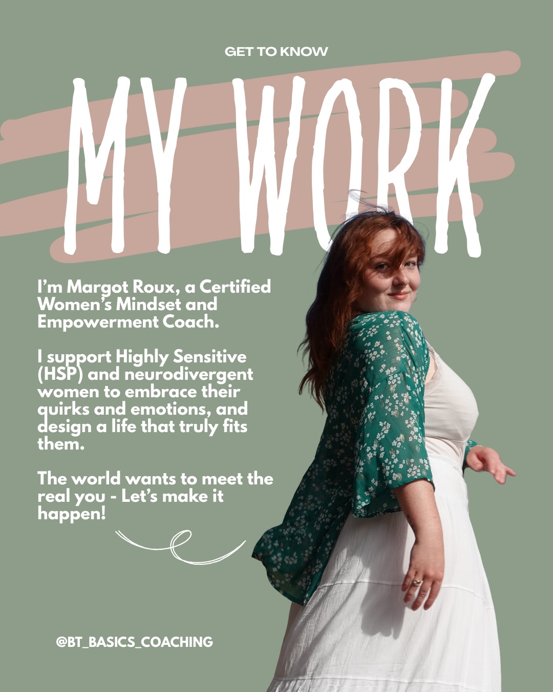 Welcome to ✨ Back To Basics ✨
This community is growing, my work is evolving soo my “About” got a refresh 🤩
This is where my work begins: with clarity and intention. You’ll find out who I am, my story and my why 💕
If you want to dive deeper, the full version is on my website bt-basics.com ☺️
Now I can’t wait to get to know you 💖☀️
#about #neurodivergent #lifecoachforwomen