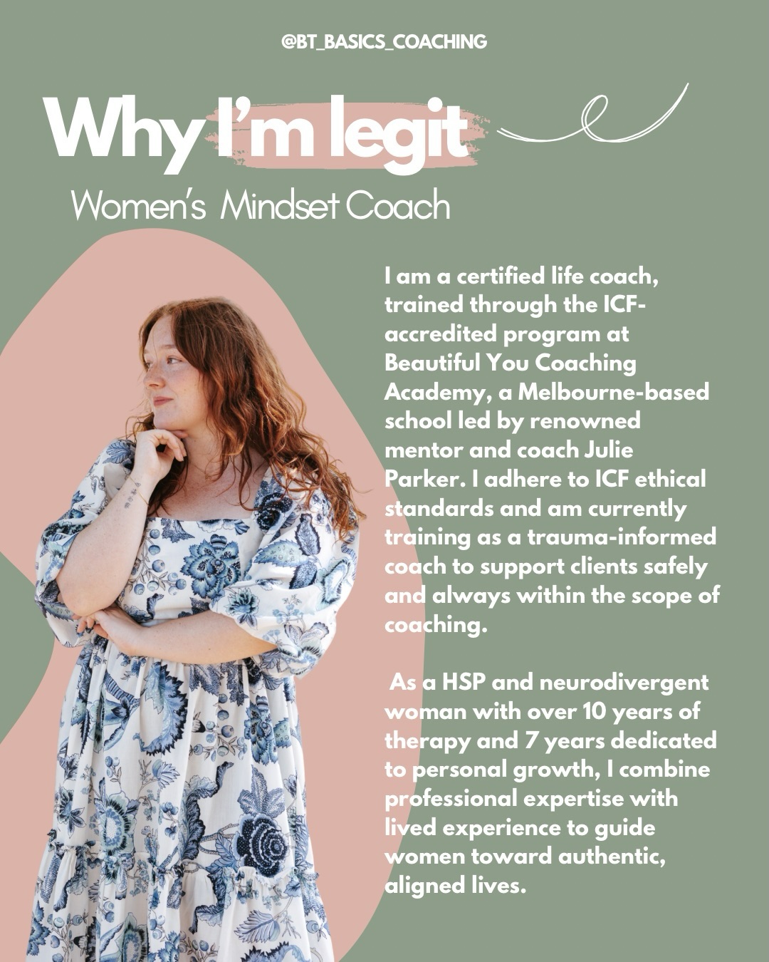 If you’ve been wondering whether my coaching is for you — here’s where you’ll find everything about my qualifications, the people I support, my beliefs and the different ways you can work with me ✨
I’m committed to holding a safe, inclusive, and grounded space for anyone who resonates with my work.
You’d like to know more about my work ? 🧐
You can find my whole detailed story, my values and my coaching offers on my website (link in my bio) ⬆️
Or…
my DMs are always open if you want to chat or ask anything 💕☺️
#oneononecoaching #mindset #workwithme