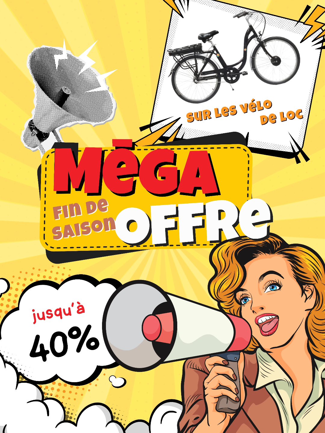 Renouvellement de nos vélos de location ! Afin de pouvoir vous proposer un services haut de gammes chaque année 😎