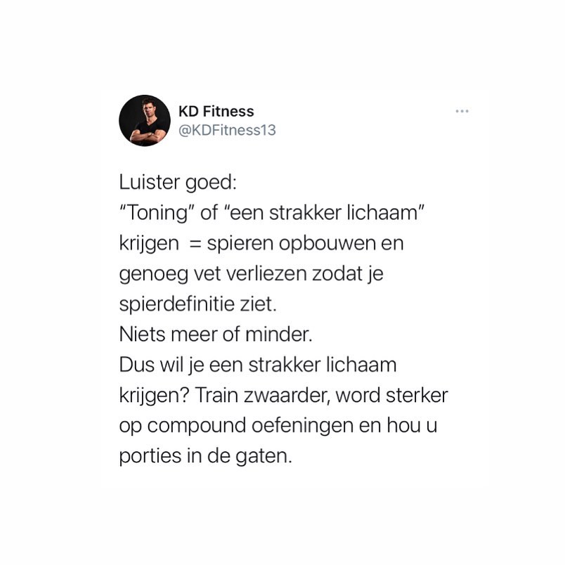 Vaak is simpelste antwoord ook het meest efficiënte. Dit is niet anders bij ‘fat loss’ of ‘muscle building’ of een combi…