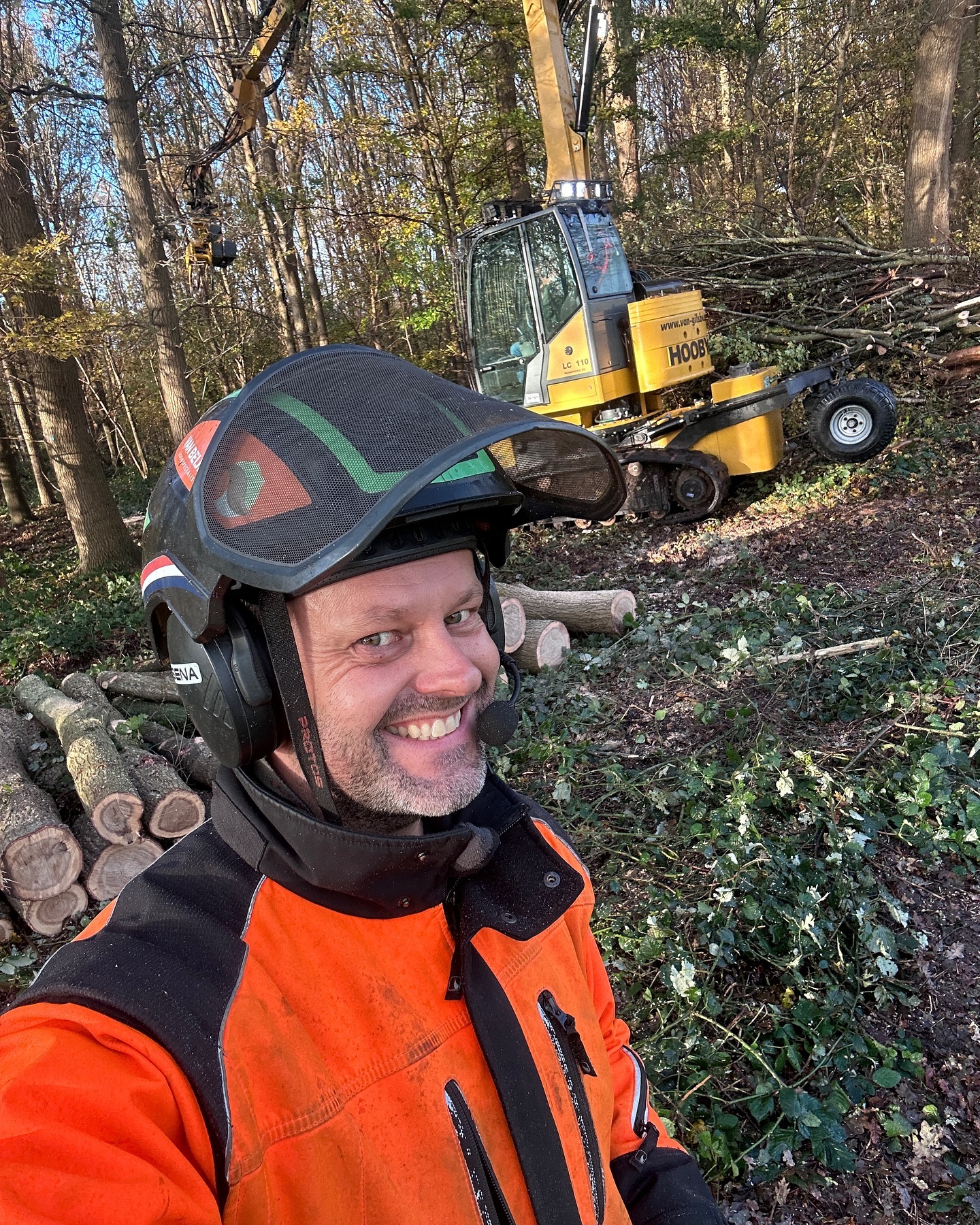 Lekker rommelen..#treework #forest #hooby