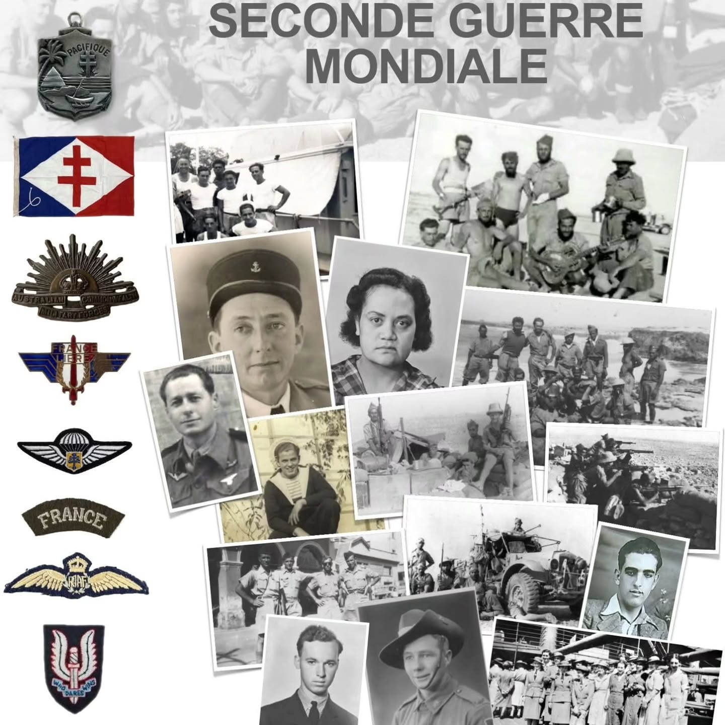 🎖️ HONOURING OUR HEROES: 80 YEARS OF BRAVERY
Last week, aboard the D’Entrecasteaux, the inauguration took place of the exhibition "The New Hebridean Volunteers of WWII" in the presence of the French ambassador in Vanautu and the President of the Republic of Vanuatu. 🇻🇺🇫🇷
This isn't just history; it’s a tribute to the men and women who stood up for freedom. 🗽
Did you know?
The New Hebrides was the very first French colonial territory to join the Free French Forces on July 20, 1940. 🗓️ From Port Vila to the Middle East, from the sands of Bir-Hakeim to the mountains of Italy, these Pacific volunteers fought for 2,037 days until the liberation of France. 🎖️🌍
Putting a face to the names 📸
This exhibition brings history to life by sharing the names, faces, and destinies of those who served. It was a moving moment to welcome several families, including the descendants of the Minister of Lands, whose grandfather was among these heroes.
A huge thank you to:
🤝 Ambassador Vilmer, Frédéric Petit & Mathilde Brilhac for their incredible work.
🇬🇧 The British High Commission for their partnership.
⚓ The commander and crew of the D’Entrecasteaux for the warm welcome.
Missed the opening? Don’t worry! 👇
📍 April: Alliance Française (Port Vila)
📍 May: Nouméa
Lest we forget. 🕊️
#HistoryOfVanuatu #Vanuatu #WWII #VanuatuConsulateInBelgium #NewHebrides
