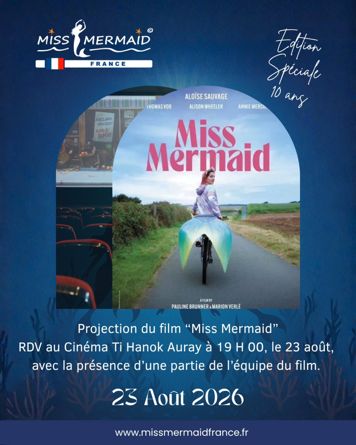 ⚓ 𝗘́𝗱𝗶𝘁𝗶𝗼𝗻 𝘀𝗽𝗲́𝗰𝗶𝗮𝗹𝗲 10 𝗮𝗻𝘀 𝗠𝗶𝘀𝘀 𝗠𝗲𝗿𝗺𝗮𝗶𝗱 𝗙𝗿𝗮𝗻𝗰𝗲 🇫🇷…