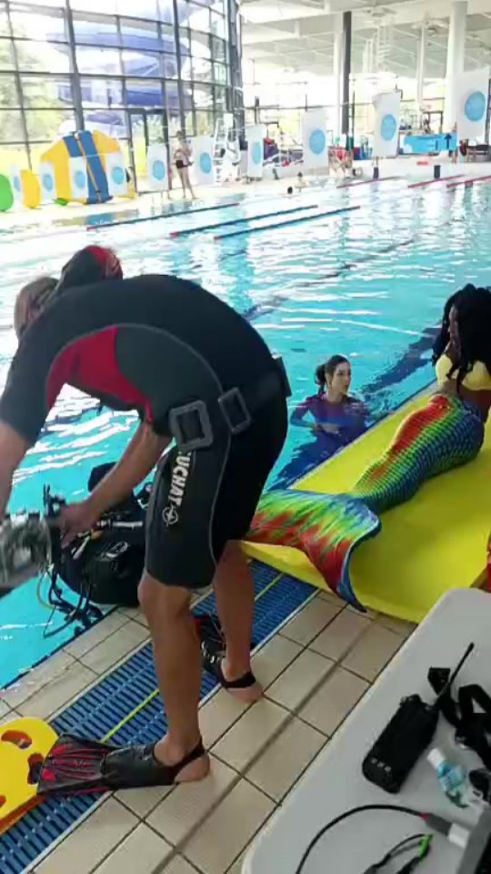 Épreuves sous marines posing et chorégraphie pour…