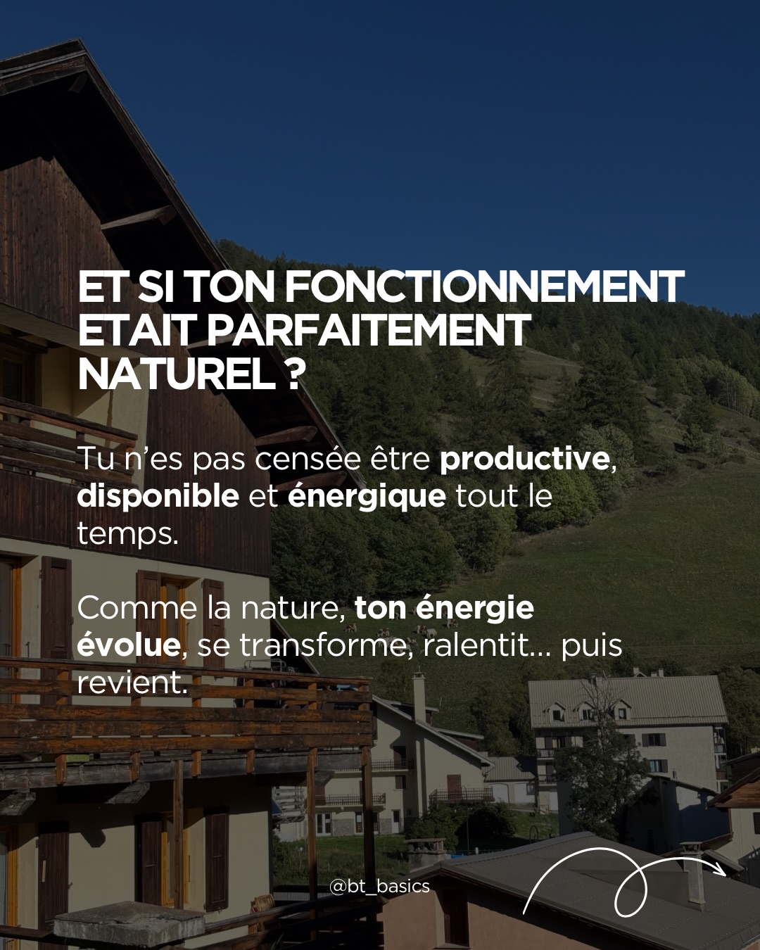 Tu te sens instable
Inconsistante
Changeante
Ou versatile.
Tu te dis que tu ne peux pas te faire confiance.
Tu peux rien construire avec discipline.
Tu subis tes sautes d’humeur et ton niveau fluctuant motivation en te disant que tu n’y arriveras jamais.
Et si tu envisageais ton corps et ton esprit comme des saisons ? Des cycles qui arrivent et repartent. Qui apportent chacune leurs lots d’avantages et d’inconvénients.
Tout comme nos modes de vie, notre alimentation ou notre rythme, les cerveaux neuroa bougent aux fils du temps. Nos capacités, nos envies et notre énergie est fluctuante.
Alors, je t’invite à voir ton instabilité comme tu appréhendes les 4 saisons.
Aucune n’est bonne ou mauvaise.
Simplement différente.
Et à l’écoute des besoins de ton corps un équilibre sans frustration et culpabilité est possible.
#tdah #tsa #neuroatypie #selflove❤️