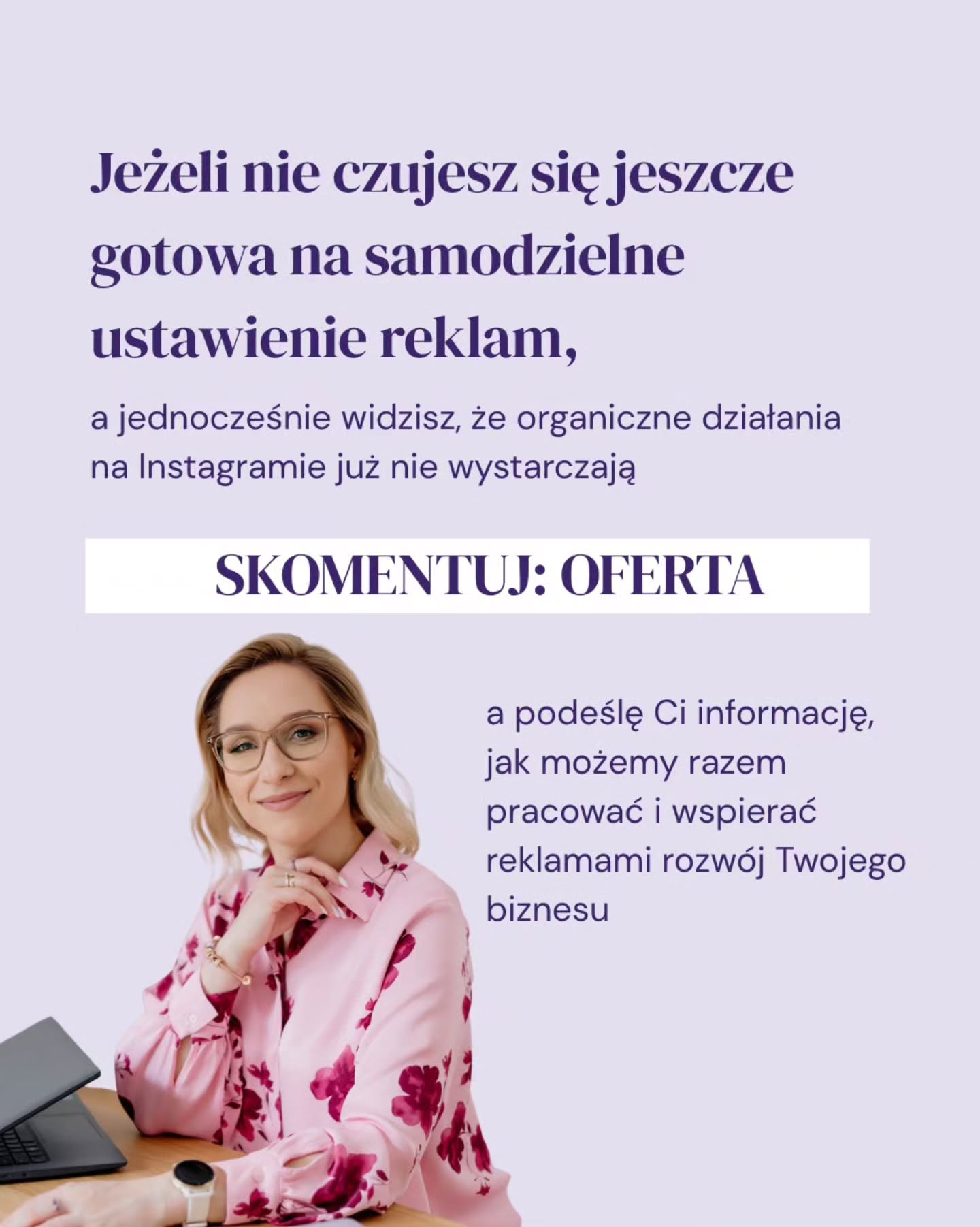 Bez lania wody pokazuję Ci wyniki mojej klientki z sierpnia. Konkret, bo pewnie nie masz czasu – ja też właśnie wracam do tworzenia kampanii dla klienta 😉 Niech liczby mówią same za siebie.Jeżeli masz wrażenie, że Instagram już nie wystarcza, by organicznie pozyskiwać klientów, to masz rację.Ale jednocześnie czujesz, że to nie jest ten moment, żeby zająć się reklamami samodzielnie, to pojawiam się ja.Skomentuj 🌟 OFERTA, a podeślę Ci na priv więcej informacji, jak możemy wspólnie pracować oraz możliwość umówienia się ze mną na bezpłatne spotkanie wstępne, podczas którego ustalimy plan działania dla Twojego biznesu.